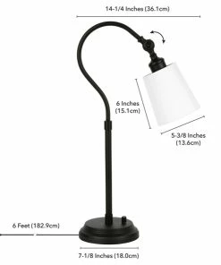 Deals 💯 Pemberly Row 25" Metal Task Table Lamp In Blackened Bronze ✔️ -Adesso Sales Store 8f01cd9a0f480bc6 1963 w800 h800 b1 p0