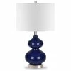 New ❤️ Hudson&Canal Katrin 23.5 Tall Table Lamp With Fabric Shade In Navy Blue Glass/Satin... 🎉 -Adesso Sales Store 8f419c6203bd50f8 1705 w800 h800 b1 p0
