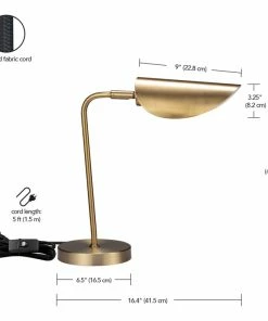 Top 10 ✔️ Globe Electric Novogratz X Globe Damian 16" Matte Brass Desk Lamp With Pivoting Head ❤️ 20 Top 10 ✔️ Globe Electric Novogratz X Globe Damian 16" Matte Brass Desk Lamp With Pivoting Head ❤️ -Adesso Sales Store 96b1569b01baf238 6987 w800 h800 b1 p0