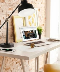 Wholesale ⭐ HomeRoots Matte Black And Antiqued Brass LED Adjustable Desk Lamp 🥰 -Adesso Sales Store 96b1f3a202313de1 1032 w800 h800 b0 p0