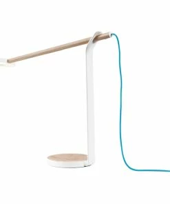 Cheapest 👏 Koncept Inc. Gravy Desk Lamp, White Oak, Matte White, Warm Light 🤩