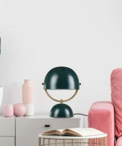 Coupon 🎉 Globe Electric Milo 12.5" Matte Green Desk Lamp With Matte Brass Accents 👍 -Adesso Sales Store 9a01a3ac026abc87 0452 w800 h800 b0 p0