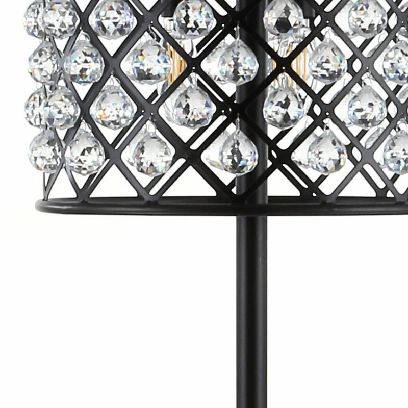 Brand new ๐ JONATHAN Y Elizabeth Crystal, Metal LED Floor Lamp, 60", Bronze ๐ 10 Brand new ๐ JONATHAN Y Elizabeth Crystal, Metal LED Floor Lamp, 60", Bronze ๐ - Image 8