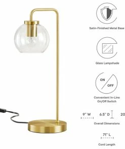 Deals 👏 America Luxury Table Desk Lamp, Gold, Glass, Metal, Modern, Mid Century Bistro Hospitality 😉 -Adesso Sales Store 9fc1ad160305163a 9687 w800 h800 b1 p0