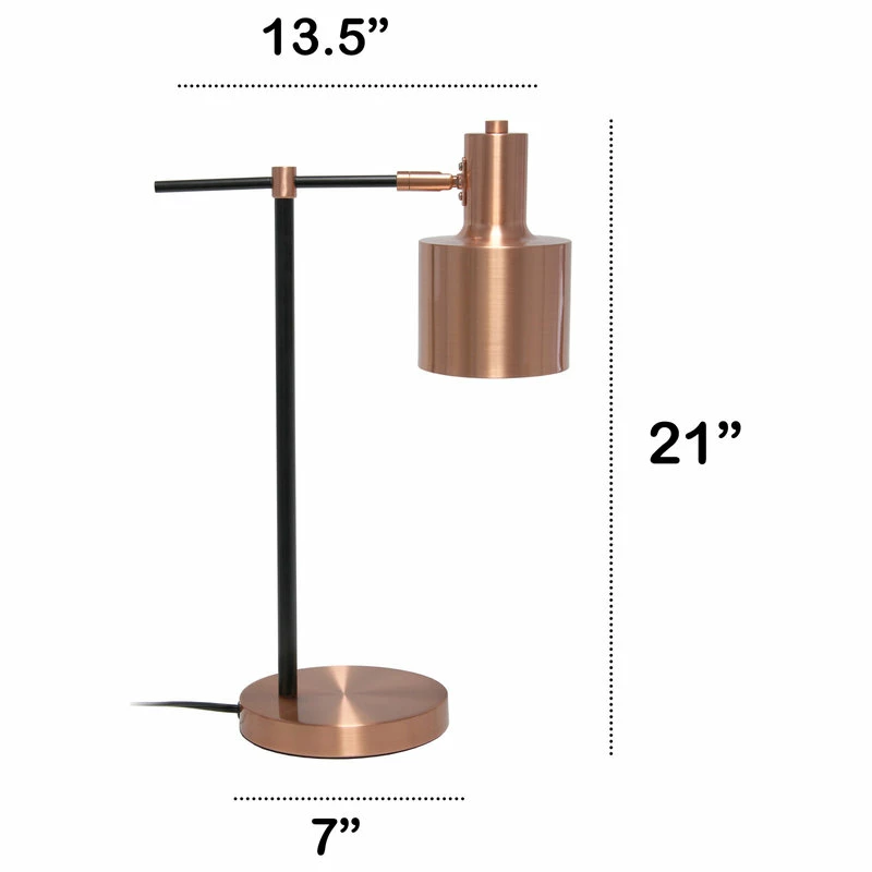 Best reviews of ⭐ All The Rages Inc. Lalia Home Mid Century Modern Metal Table Lamp With Rose Gold LHT-4001-RG ❤️ 7 Best reviews of ⭐ All The Rages Inc. Lalia Home Mid Century Modern Metal Table Lamp With Rose Gold LHT-4001-RG ❤️ - Image 5