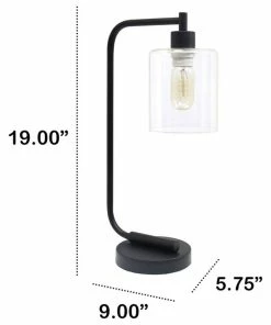 Budget 🥰 All The Rages Inc. Lalia Home Modern Iron Desk Lamp With Glass Shade, Black 🥰 11 Budget 🥰 All The Rages Inc. Lalia Home Modern Iron Desk Lamp With Glass Shade, Black 🥰 -Adesso Sales Store a8f140730188fef6 4053 w800 h800 b1 p0