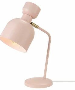 Cheap ⭐ Globe Electric 16" Matte Pink Desk Lamp With Pivot Joint 🌟