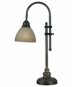 Promo ๐งจ Kenroyhome.com Callahan Desk Lamp, Bronze Heritage ๐