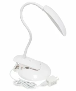 Cheapest 💯 All The Rages Inc. Simple Designs Flexi Led Rounded Clip Light With White Finish LD2021-WHT ✨ -Adesso Sales Store ad0130cb00a7fcce 8705 w800 h800 b1 p0