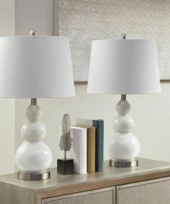 Discount 🌟 Olliix 510 Design Covey Table Lamp Set Of 2 White 🤩 -Adesso Sales Store ad819d090f2cc41f 3816 w800 h800 b0 p0