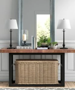 Buy 🤩 Hudson&Canal Wilmer 28 Tall Table Lamp With Fabric Shade In Blackened Bronze/White 🤩 -Adesso Sales Store b2b1ad5d03bd6d84 6288 w800 h800 b0 p0