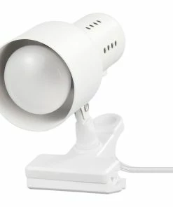 Top 10 ๐ Globe Electric Jojo 5.5" Clip-Arm Desk Lamp, Matte White, In-Line On/Off Switch, Bulb Included ๐