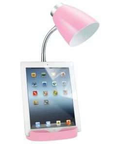 Promo 😀 All The Rages Inc. Limelights Gooseneck Organizer Desk Lamp With With Pink Finish LD1002-PNK ⭐ -Adesso Sales Store b991e56c00a7fcff 4646 w800 h800 b1 p0