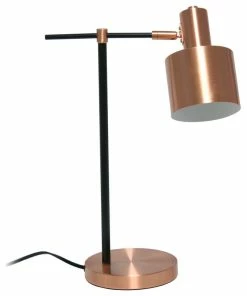 Best reviews of ⭐ All The Rages Inc. Lalia Home Mid Century Modern Metal Table Lamp With Rose Gold LHT-4001-RG ❤️