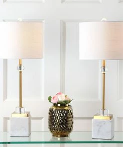 Best Pirce 🤩 JONATHAN Y Lighting JYL5008A-SET2 Dawson 1 Light 30" Tall LED - Brass ⌛ -Adesso Sales Store be4121f10d27eb6d 7542 w800 h800 b0 p0