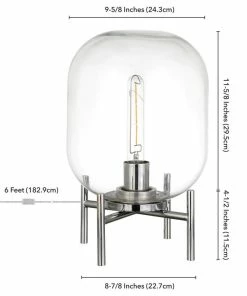 Flash Sale ๐ Hudson&Canal Edison 15.38 Tall Table Lamp With Glass Shade In Polished Nickel/Clear ๐ 9 Flash Sale ๐ Hudson&Canal Edison 15.38 Tall Table Lamp With Glass Shade In Polished Nickel/Clear ๐ -Adesso Sales Store be41735303b41a7b 7878 w800 h800 b1 p0