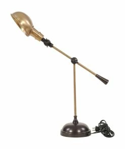 Discount 🧨 HomeRoots Decor 5.5"x2"x20" Lamp Brass Finish 🔔