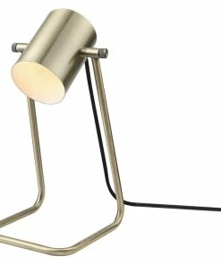 Cheapest 👍 Globe Electric Sahara 14" Matte Brass Swing Shade Desk Lamp ✨ -Adesso Sales Store bfa1a544018ee999 2136 w800 h800 b1 p0