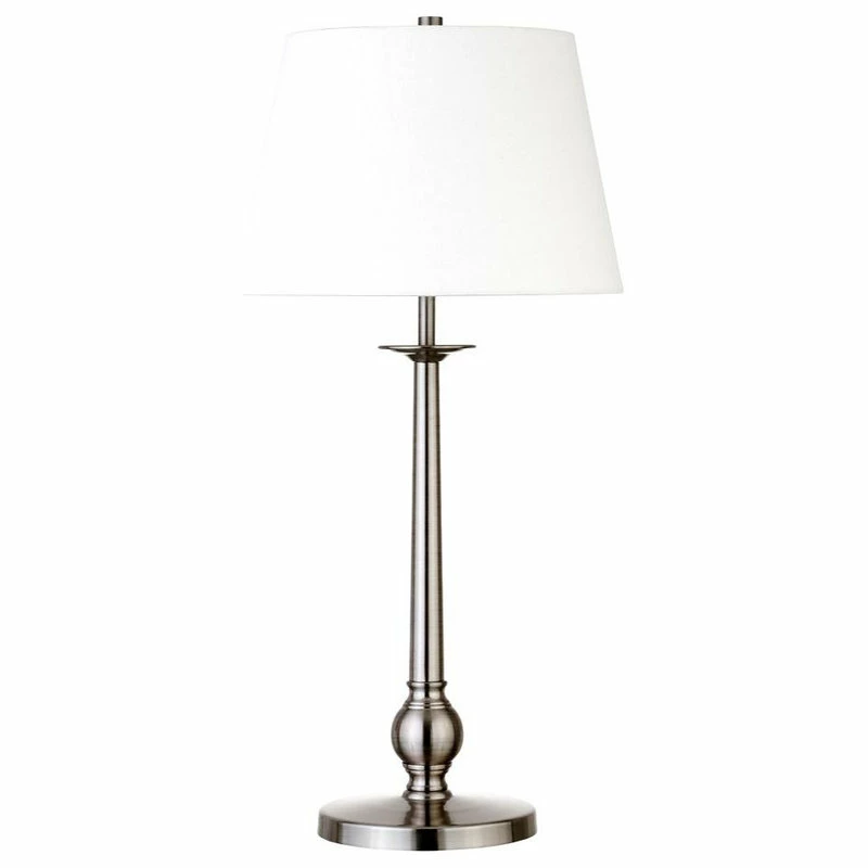 Best deal โ๏ธ Hudson&Canal Wilmer 28 Tall Table Lamp With Fabric Shade In Brushed Nickel ๐งจ 3 Best deal โ๏ธ Hudson&Canal Wilmer 28 Tall Table Lamp With Fabric Shade In Brushed Nickel ๐งจ