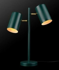Top 10 🎉 Globe Electric Pratt 20" 2-Light Matte Forest Green Desk Lamp With Rotary Switch On Shades 🔥 -Adesso Sales Store caf1dc5a026abc88 0469 w800 h800 b0 p0
