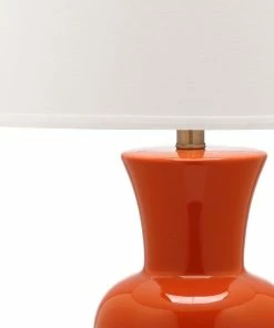 Deals 🧨 Safavieh Lola Column Lamp (Set Of 2) - Orange 🤩 -Adesso Sales Store ce0113420930d5bf 7923 w800 h800 b0 p0