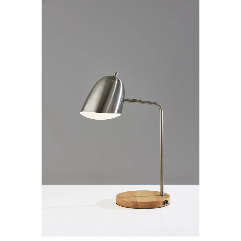 Flash Sale ๐ Adesso Jude 1 Light Desk Lamp, Brushed Steel โ 9 Flash Sale ๐ Adesso Jude 1 Light Desk Lamp, Brushed Steel โ - Image 7