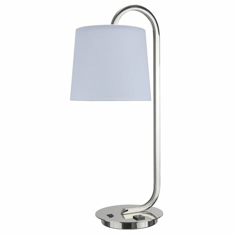 Hot Sale ๐ Aspen Creative Corporation 40054, 25 1/2" High Modern Metal Desk Lamp, Polished Nickel Finish ๐ 3 Hot Sale ๐ Aspen Creative Corporation 40054, 25 1/2" High Modern Metal Desk Lamp, Polished Nickel Finish ๐