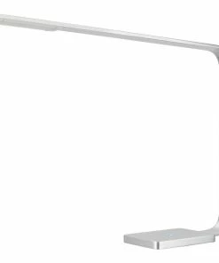 Hot Sale 🥰 Aspen Creative Corporation 40057, Dimmable LED Desk Lamp, 7 Watt, Anodized Aluminum, 15 3/4" High 😀