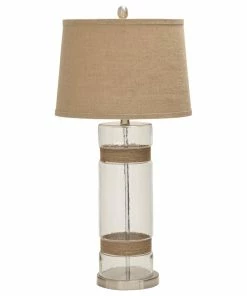 Coupon ๐ Brimfield & May Silver Glass Rustic Table Lamp 78457 ๐