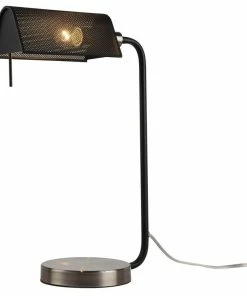 Discount 🥰 Woodbridge Lighting Inc. Zoco Desk Light, Antique Nickel 🧨