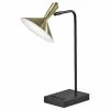 Outlet 🌟 HomeRoots 7"x13"x21.75" Black Metal LED Desk Lamp 🔔 -Adesso Sales Store e3510a360edfab56 6350 w800 h800 b1 p0