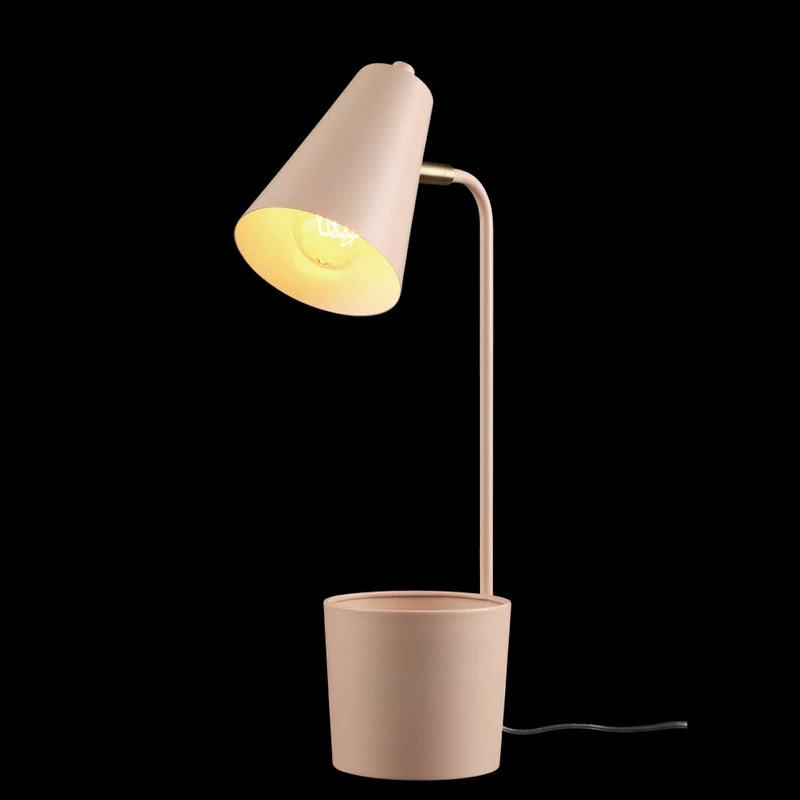 New ๐ Globe Electric Taylor 18" Matte Pink Organizer Desk Lamp With Brass Pivot Joint ๐ 8 New ๐ Globe Electric Taylor 18" Matte Pink Organizer Desk Lamp With Brass Pivot Joint ๐ - Image 6