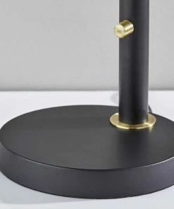 Best deal ⌛ HomeRoots 8"x36.5"x31.75" Black Metal Adjustable Desk Lamp 😍 -Adesso Sales Store e981b7d10ec40aa6 7331 w800 h800 b0 p0