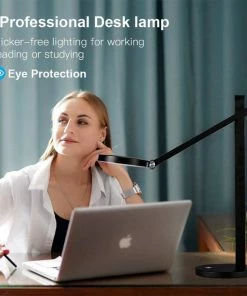 Coupon 💯 MORSTAR 23'' LED Aluminum Alloy Office Table Lamp, Black 🧨 -Adesso Sales Store ee813aeb0fd82f9e 8617 w800 h800 b0 p0