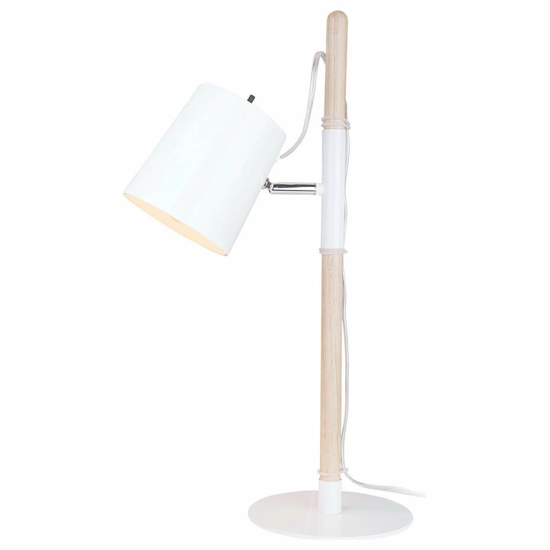 Coupon โ Aspen Creative 40205-11, 21-3/4" High Metal & Wood Desk Lamp, White Finish ๐ 4 Coupon โ Aspen Creative 40205-11, 21-3/4" High Metal & Wood Desk Lamp, White Finish ๐ - Image 2