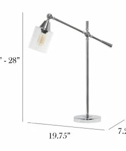 Best Pirce 😍 All The Rages Inc. Elegant Designs Living Room And Office Tilting Arm Desk Lamp, Chrome 🛒 -Adesso Sales Store f3e1cf7d02b05a43 0720 w800 h800 b1 p0