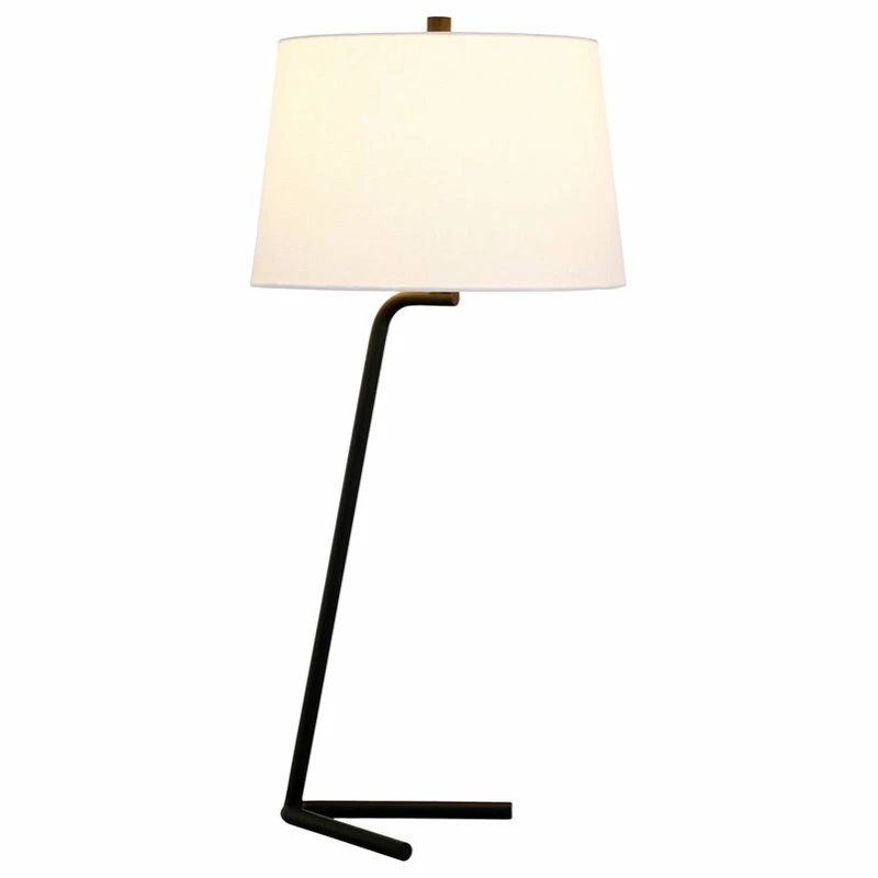 Wholesale ๐งจ Henn&Hart 13" Blackened Bronze Metal/Fabric Table Lamp ๐ 7 Wholesale ๐งจ Henn&Hart 13" Blackened Bronze Metal/Fabric Table Lamp ๐ - Image 5