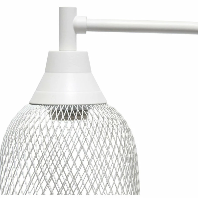 Best Pirce โ All The Rages Inc. Contemporary Home Office Metal Mesh Wire Shade Desk Lamp In Matte White Finish ๐คฉ 7 Best Pirce โ All The Rages Inc. Contemporary Home Office Metal Mesh Wire Shade Desk Lamp In Matte White Finish ๐คฉ - Image 5