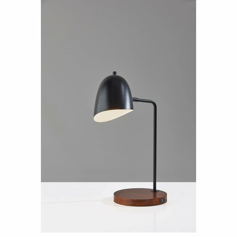 Flash Sale ✔️ Adesso Jude 1 Light Desk Lamp, Black ✔️ 7 Flash Sale ✔️ Adesso Jude 1 Light Desk Lamp, Black ✔️ - Image 5