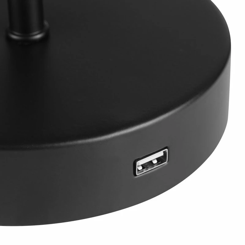 Best Sale 🛒 Globe Electric Dakota 18" Matte Black Desk Lamp With USB Port 👏 10 Best Sale 🛒 Globe Electric Dakota 18" Matte Black Desk Lamp With USB Port 👏 - Image 8