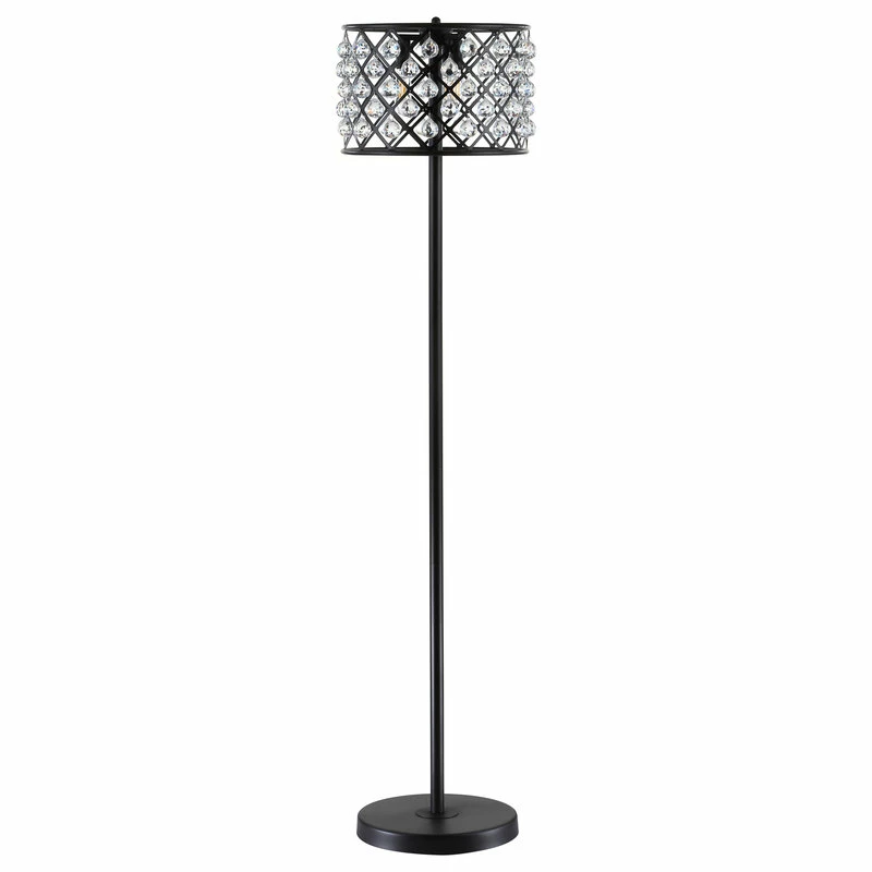 Brand new ๐ JONATHAN Y Elizabeth Crystal, Metal LED Floor Lamp, 60", Bronze ๐ 9 Brand new ๐ JONATHAN Y Elizabeth Crystal, Metal LED Floor Lamp, 60", Bronze ๐ - Image 7