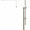 Best deal 🤩 Cal Lighting 26" Height Metal Table Lamp In Brushed Steel 😍 -Adesso Sales Store home design 10