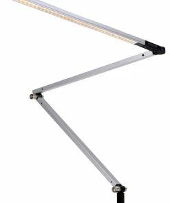 Outlet 🧨 Koncept Inc. Z-Bar Slim Desk Lamp With Usb Base, Warm Light, Silver 😀