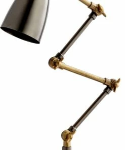 Coupon 🤩 CYAN DESIGN Angleton Desk Lamp, Bronze, Black ⭐
