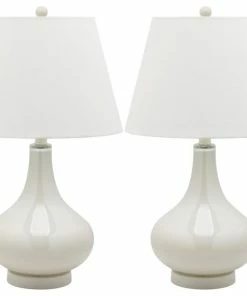 Flash Sale 🌟 Safavieh Amy 24-Inch H Gourd Glass Lamp LIT4087F-SET2 👏