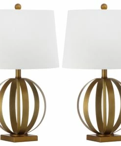 Cheap 😍 Safavieh Euginia 24.5" High Sphere Table Lamp, Set Of 2 🧨