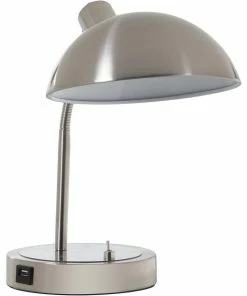 Promo 👍 ORE International 13.75" Flexible Neck Metal Desk Lamp HBL2128 🥰