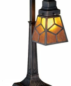 Top 10 ✔️ Meyda Lighting 20 High Diamond Craftsman Desk Lamp ⭐