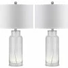 Best deal 🛒 Safavieh Bottle 29-Inch H Glass Table Lamp, Lit4157B-Set2 😉