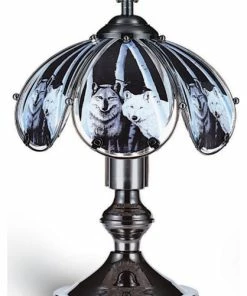 Best Pirce ✔️ Ore International 14.25 Touch-On Table Lamp - Wolf 🥰